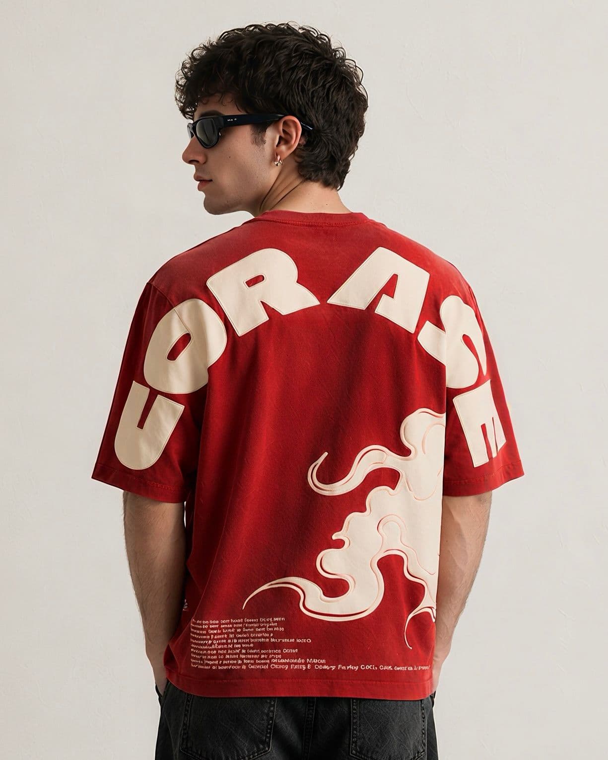 crimson cloud tee