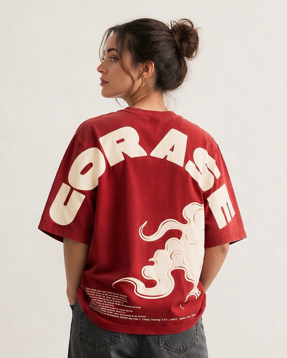 crimson cloud tee